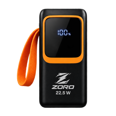 ZORO 30,000mAh Power Bank – 22.5W PD Fast Charging