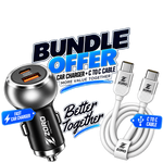 ZORO Car Charger + Type-C to Type-C Cable Bundle Offer